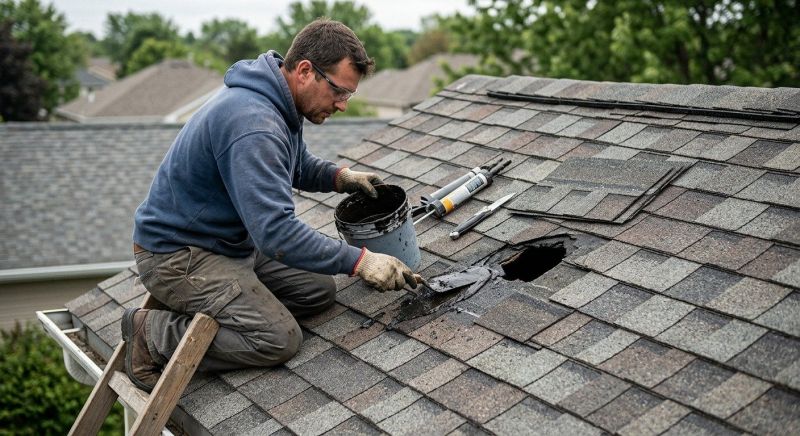 Asphalt Roof Leak Repair in Broomfield, CO