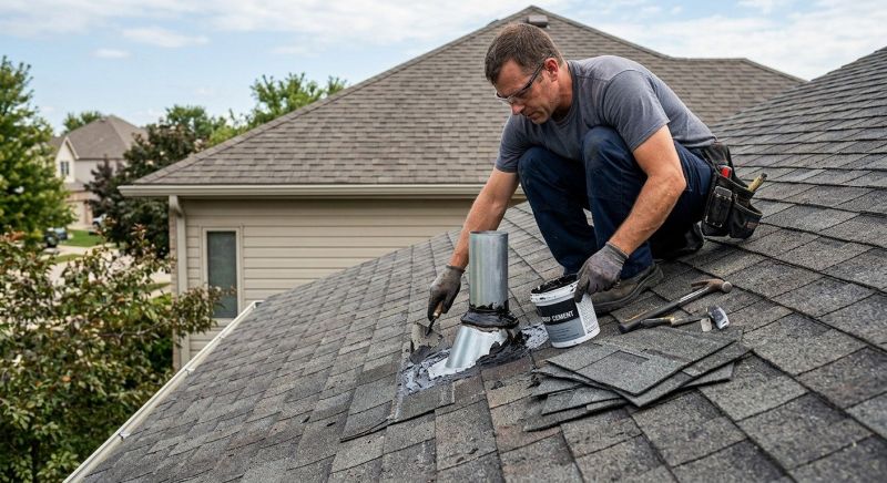 Asphalt Roof Leak Repair in Wheat Ridge, CO