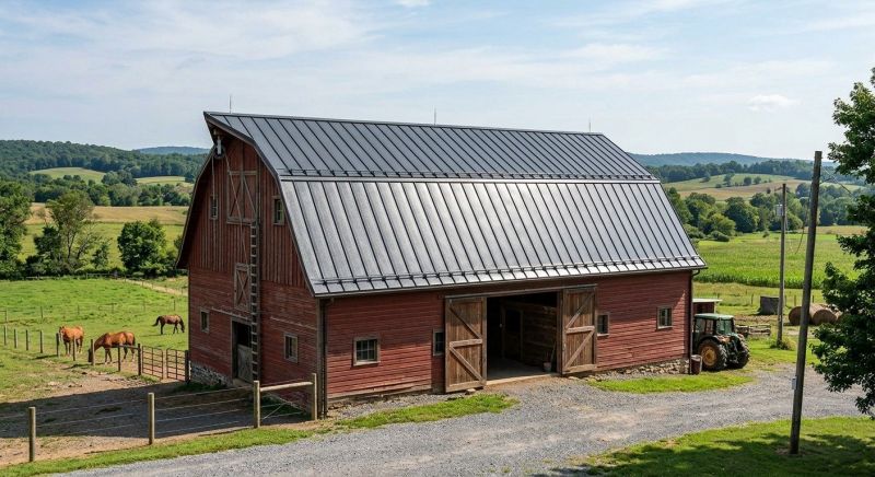Barn Roof Replacement in Brighton, CO
