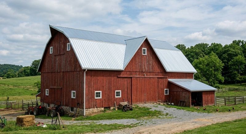 Barn Roof Replacement in Jefferson County, CO