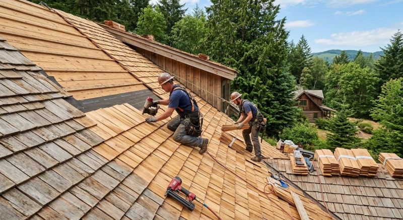 Cedar Roof Installation in Boulder, CO