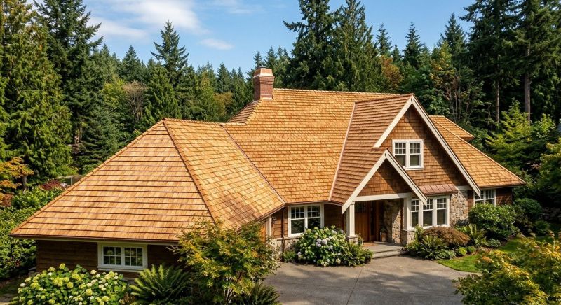 Cedar Roof Installation in Commerce City, CO