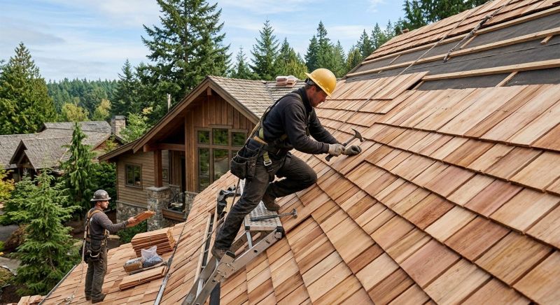 Cedar Roof Installation in Denver, CO