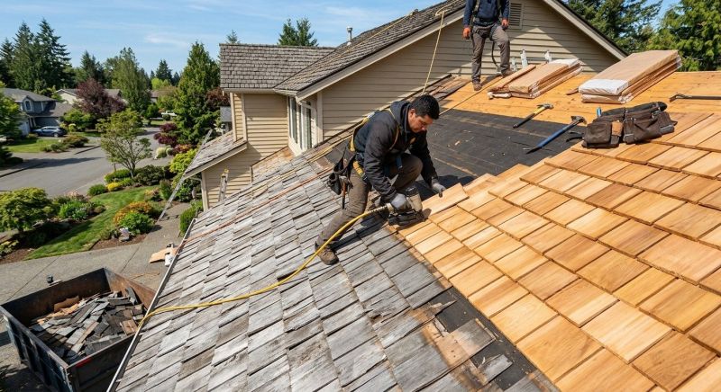 Cedar Roof Replacement in Lafayette, CO