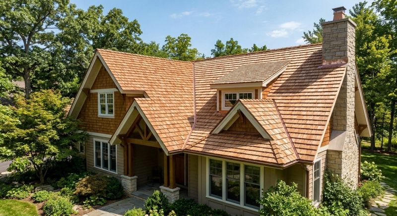 Cedar Shake Roof Construction in Arvada, CO