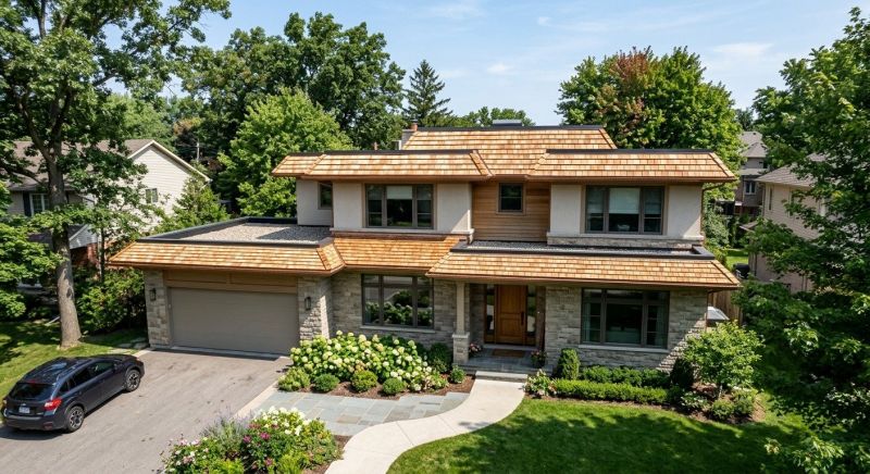 Cedar Shake Roof Construction in Broomfield, CO