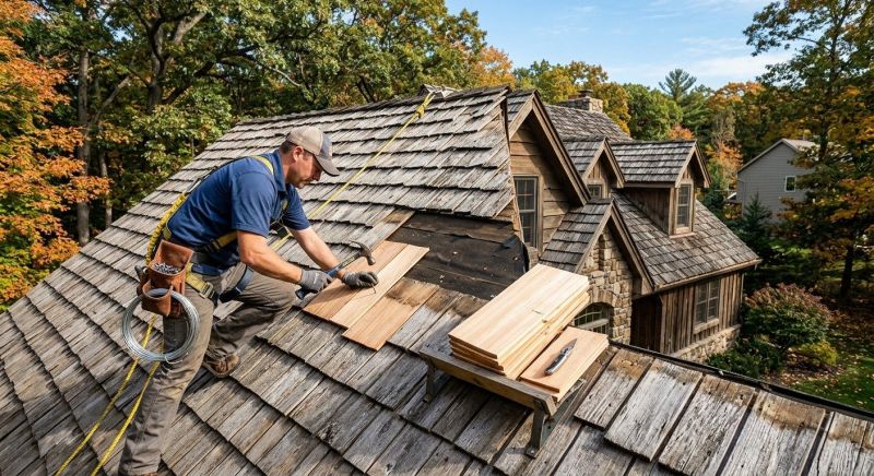 Cedar Shingles Repair in Golden, CO