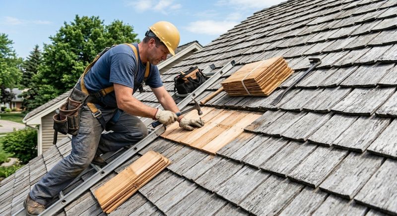Cedar Shingles Repair in Lafayette, CO