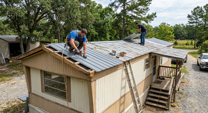 Corrugated Roof Repair in Broomfield, CO