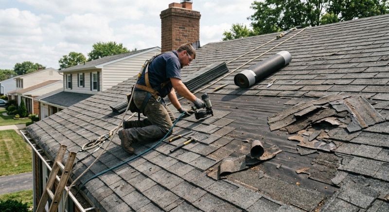 Damaged Roof Repair in Conifer, CO