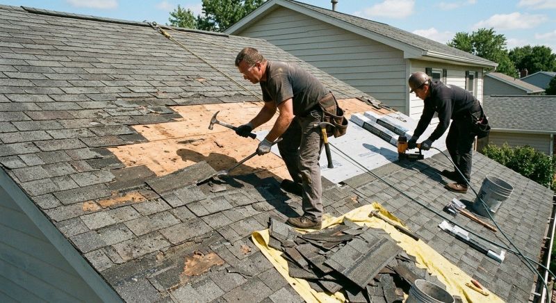 Damaged Roof Repair in Evergreen, CO