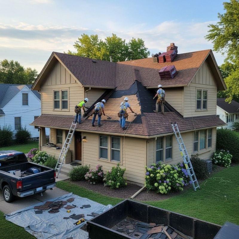 Damaged Roof Replacement in Douglas County, CO