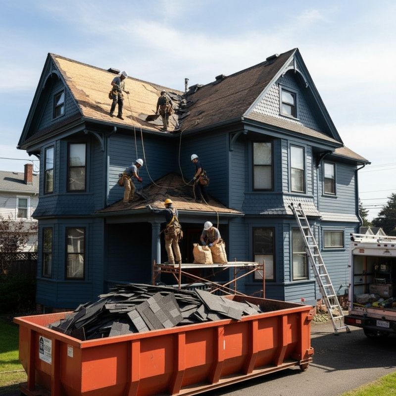 Damaged Roof Replacement in Douglas County, CO