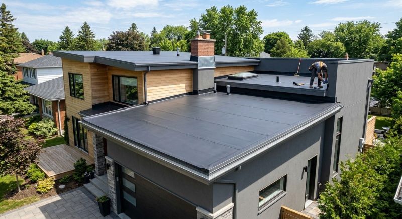 Epdm Roof Installation in Conifer, CO