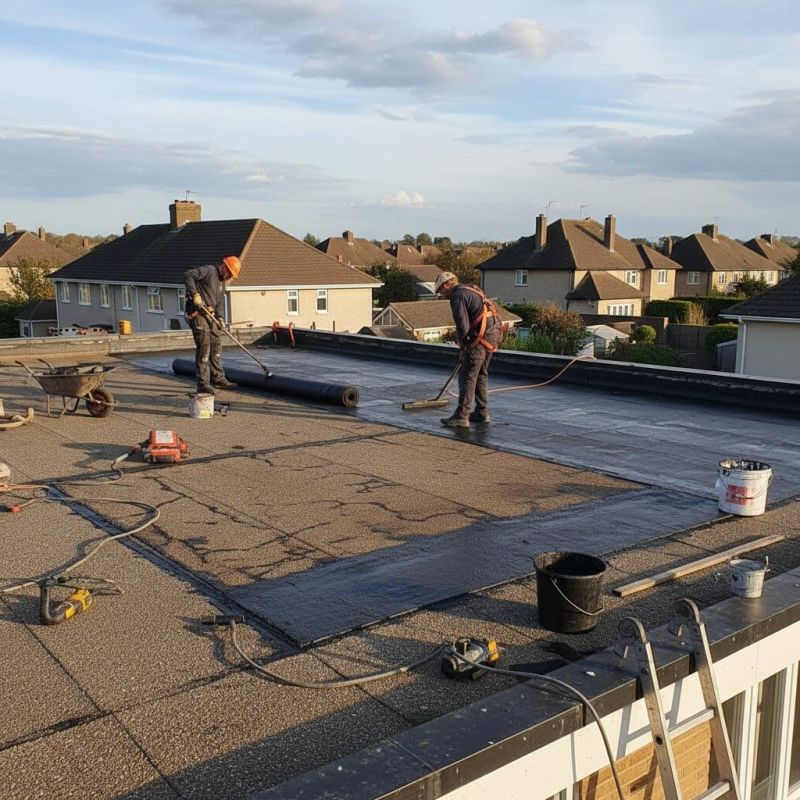 Flat Roof Repair in Commerce City, CO