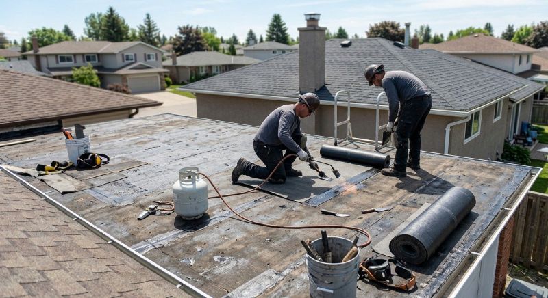 Flat Roof Repair in Parker, CO