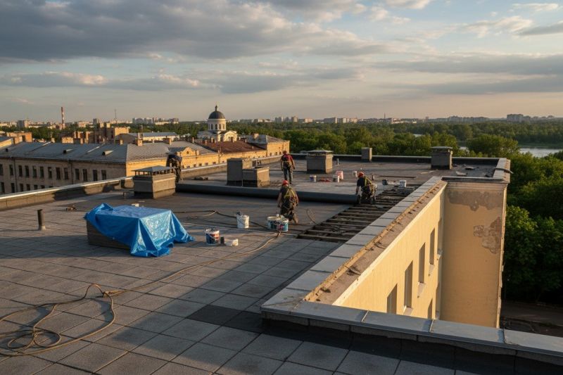 Flat Roof Replacement in Adams County, CO