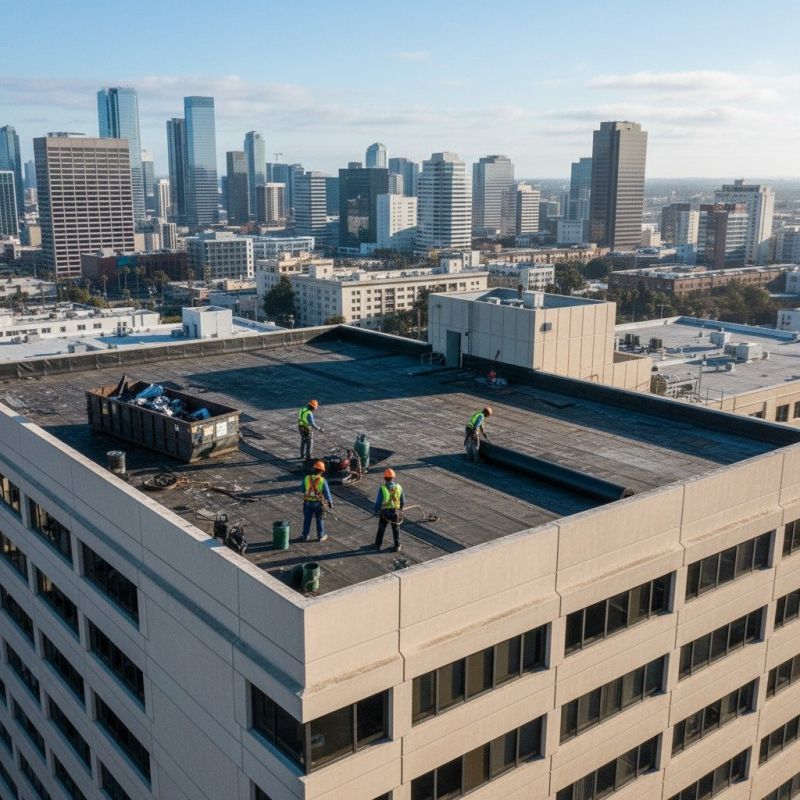 Flat Roof Replacement in Littleton, CO