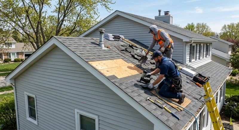 House Roof Repair in Wheat Ridge, CO