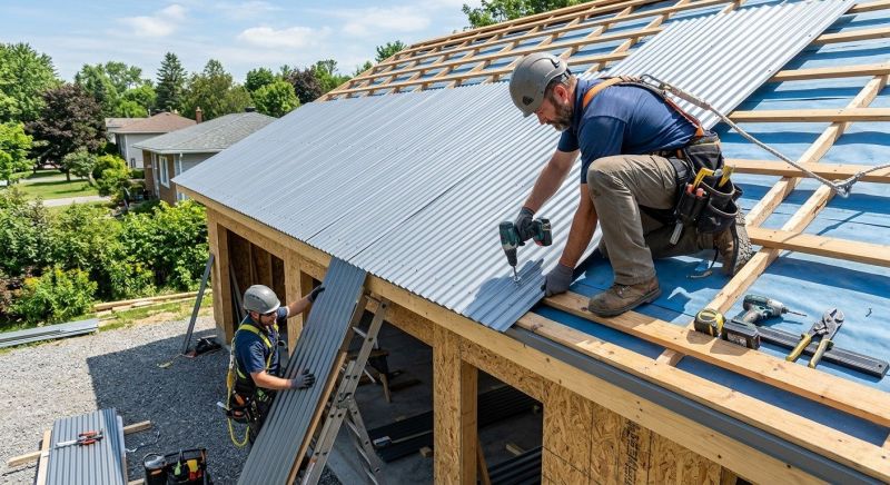 Metal Roof Installation in Aurora, CO