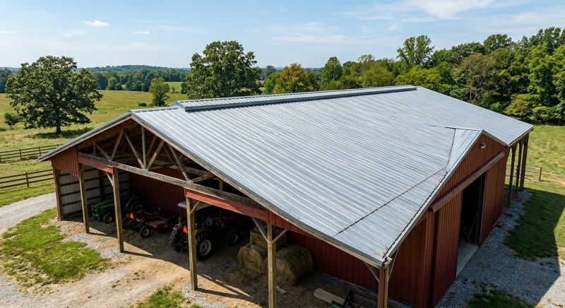 Pole Barn Roof Repair in Jefferson County, CO