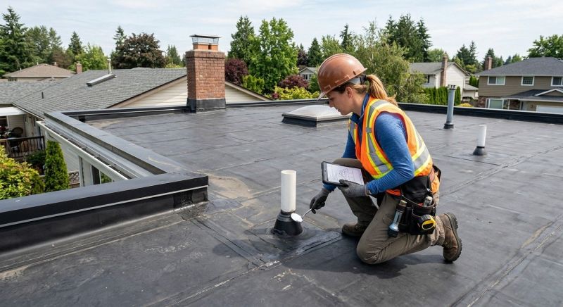Roof Damage Inspection in Castle Rock, CO