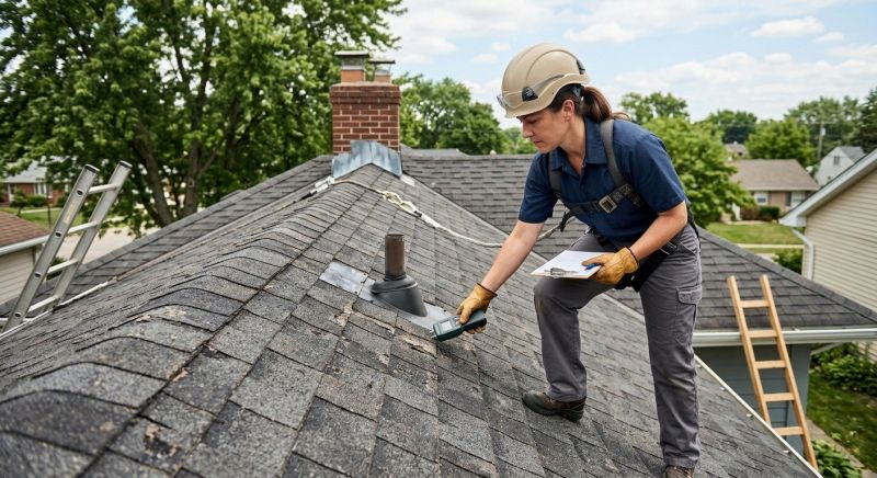 Roof Damage Inspection in Douglas County, CO