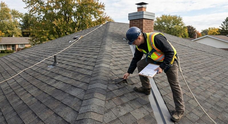 Roof Damage Inspection in Erie, CO