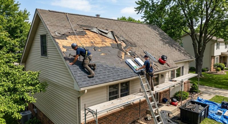 Roof Damage Repair in Brighton, CO