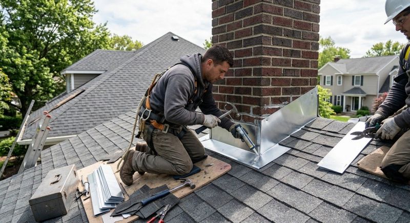 Roof Flashing Installation in Louisville, CO