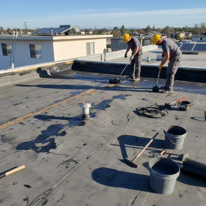 Rubber Roof Repair in Commerce City, CO