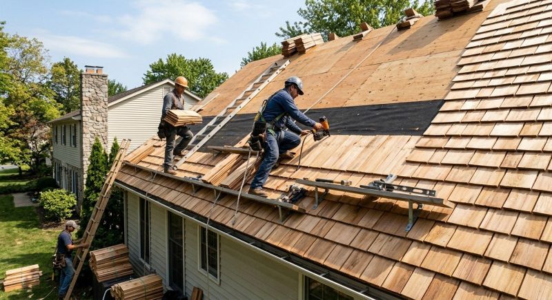Shake Roof Replacement in Lafayette, CO