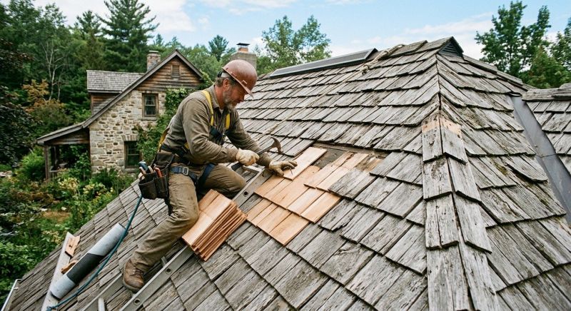 Shake Shingle Repair in Evergreen, CO