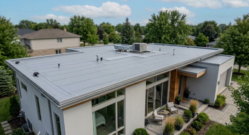 Single Ply Roof Installation in Conifer, CO