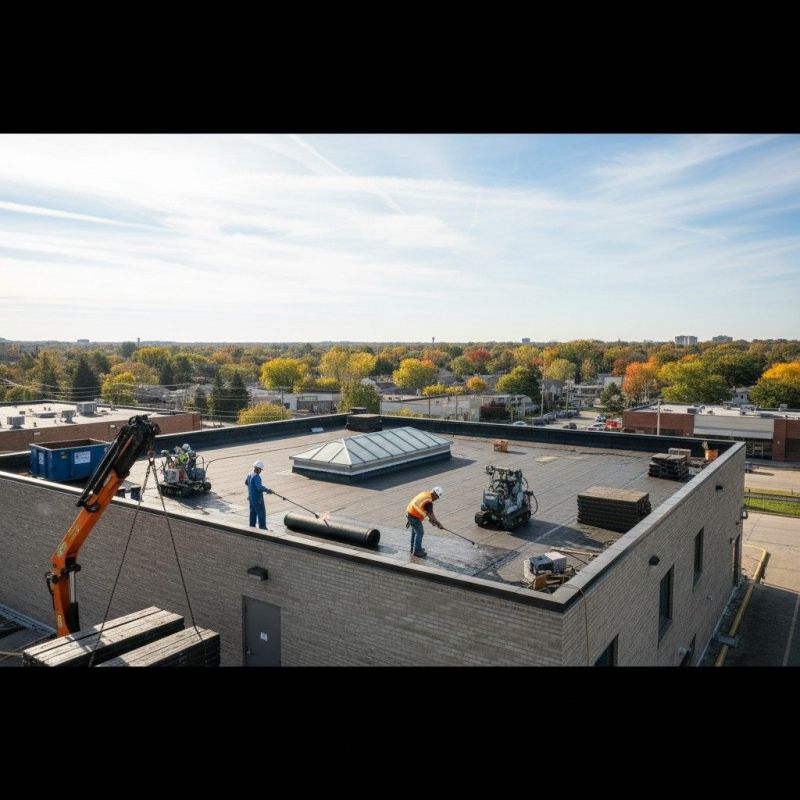 Single Ply Roof Replacement in Aurora, CO