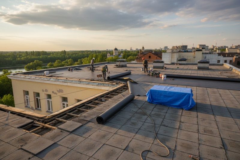 Single Ply Roof Replacement in Douglas County, CO