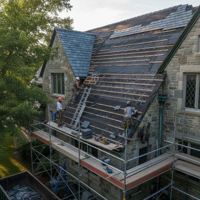 Slate Roof Replacement in Louisville, CO