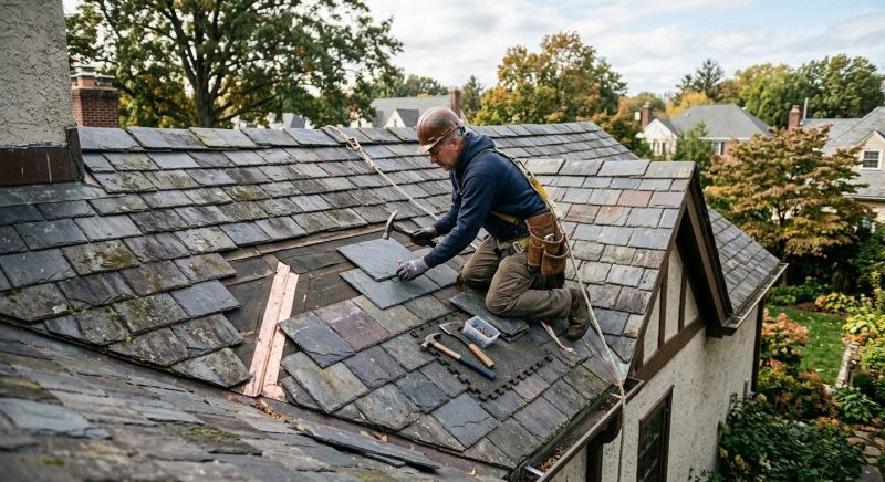 Slate Shingles Repair in Arvada, CO