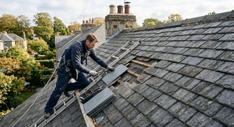 Slate Shingles Repair in Jefferson County, CO