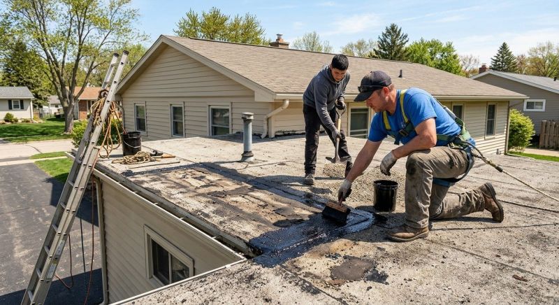 Tar And Gravel Roof Repair in Broomfield, CO