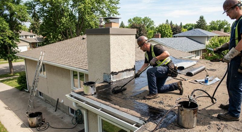 Tar And Gravel Roof Repair in Douglas County, CO