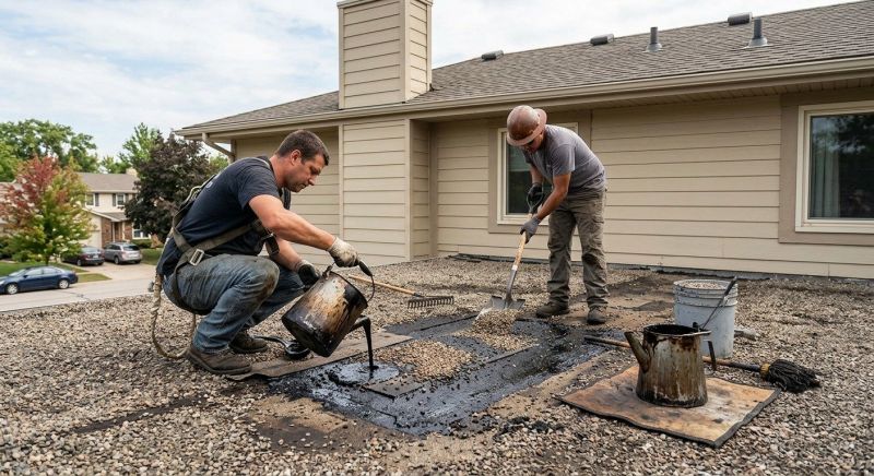 Tar And Gravel Roof Repair in Erie, CO