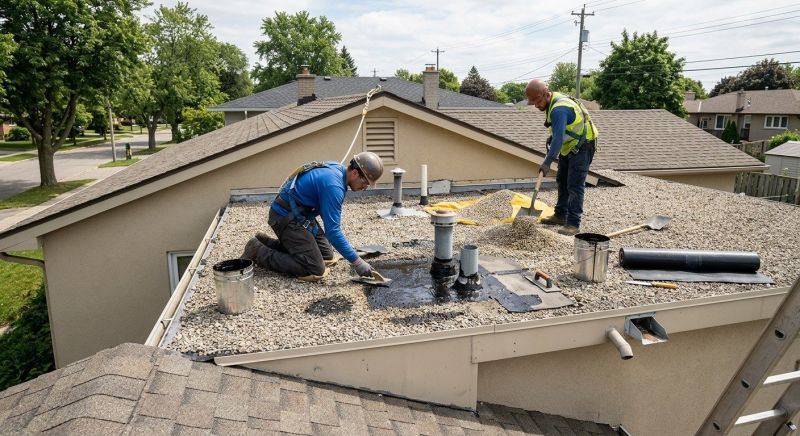 Tar And Gravel Roof Repair in Littleton, CO