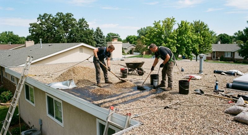 Tar And Gravel Roof Repair in Louisville, CO