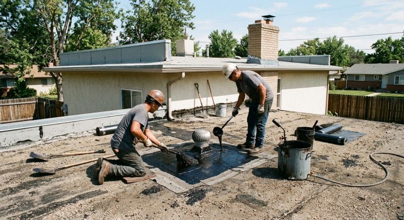 Tar Roof Repair in Arvada, CO