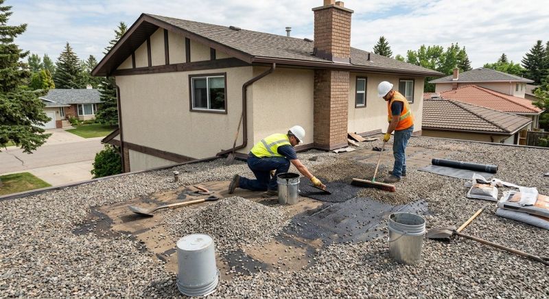 Tar Roof Repair in Aurora, CO