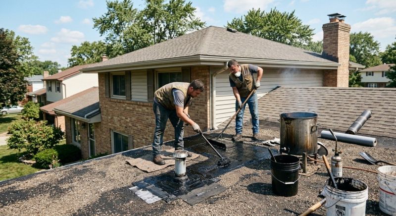 Tar Roof Repair in Conifer, CO