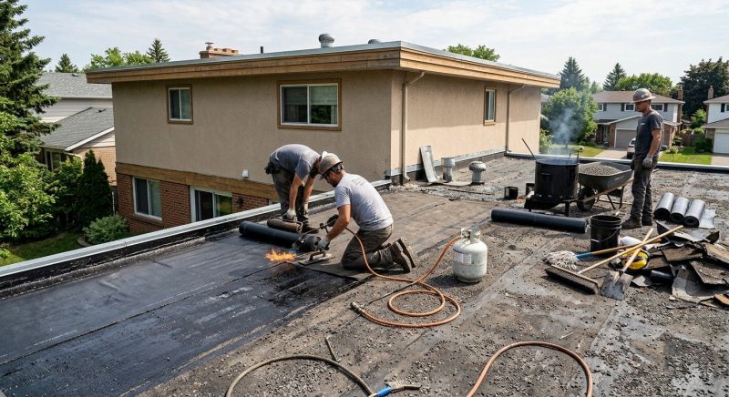 Tar Roof Repair in Louisville, CO
