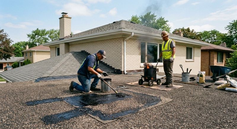 Tar Roof Repair in Louisville, CO