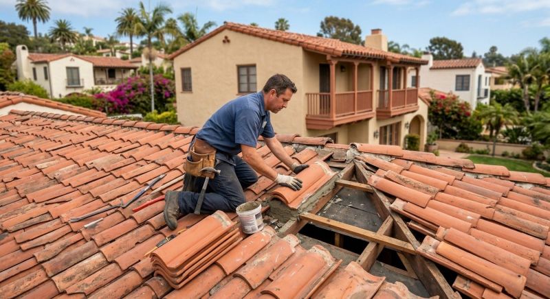 Tile Roof Repair in Conifer, CO